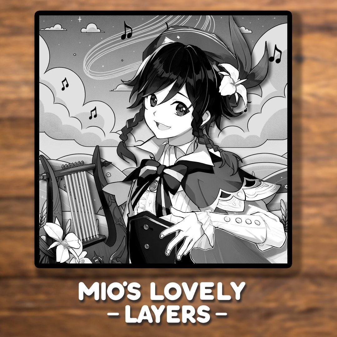 Genshin Impact Manga Frame - Mios Lovely Layers